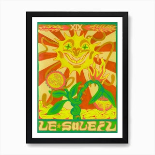 Le Soleil Art Print