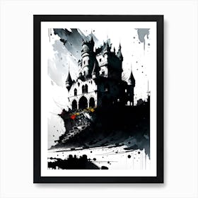 Castle In The Sky 4 Art Print