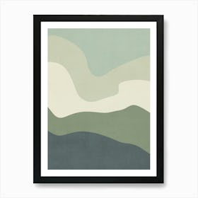 Abstract Waves 04 18 Art Print