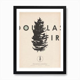 Douglas Fir Art Print