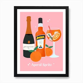 Let's Make An Aperol Spritz Art Print