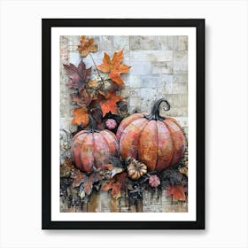 The Pumpkin Harvest 14 Art Print