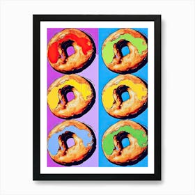 Donuts Pop Art 2 Art Print