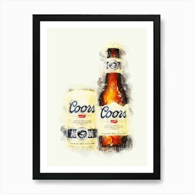 Coors Light Art Print