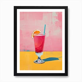 Atomic Aperitifs: Mid-Century Fusion, Coctail Poster