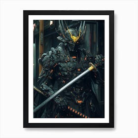 Samurai Art Print