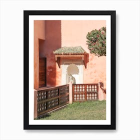 Cat In Marrakech Art Print