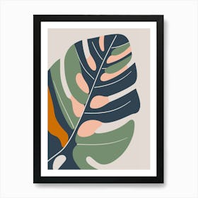 Tropical Leaf Art Print