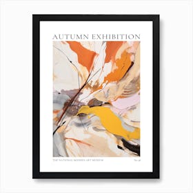 Autumn Exhibition Modern Abstract Poster 38 Art Print