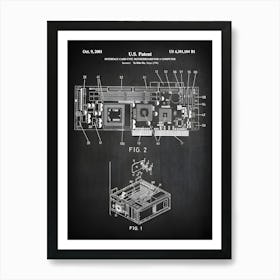 Computer Graphics Card Computer Components Patent Print Computer Graphic Card Patent Computer Art Computer Art Print Tc104a1 Art Print