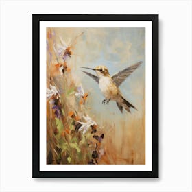Bird Painting Hummingbird 1 Art Print
