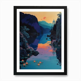 Lily Pond Art Print