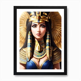 Egyptian Goddess 1 Art Print