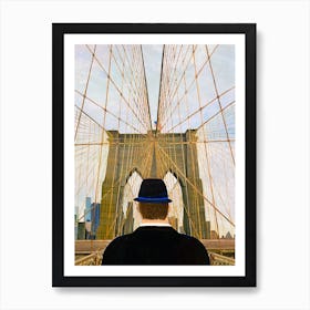 I'll Take Manhattan Brooklyn Bridge Art Print