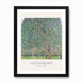 Pear Tree, Gustav Klimt Poster Art Print
