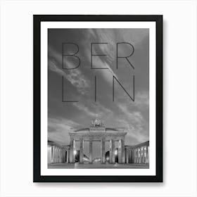 Berlin Brandenburg Gate 1 Art Print