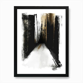 Street In The City Art Print