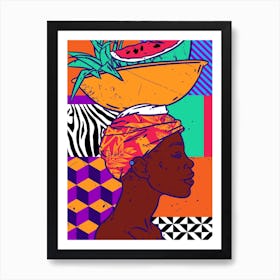 Colors Of Cartagena Art Print