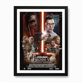 Star Wars Episode Vii Art Print