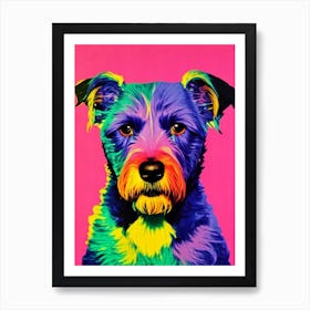 Spanish Water Dog Andy Warhol Style Dog Art Print