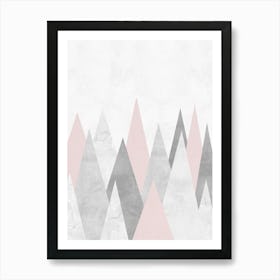 Scandinavian mountains 4 Art Print