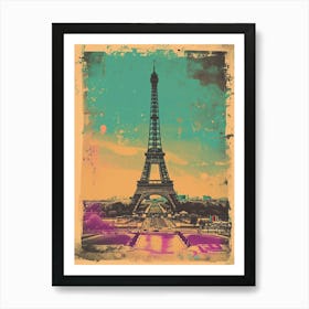 Paris Polaroid Inspired 2 Art Print
