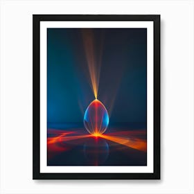 Drop Of Light Art Print