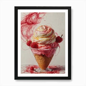 Ice Cream 13 Art Print