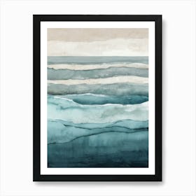 Frozen Waters Art Print