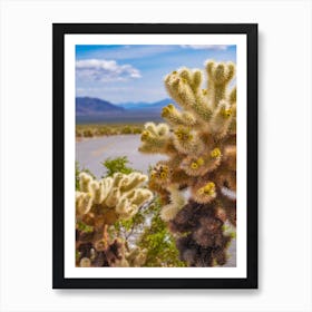 Cacti Bloom Art Print