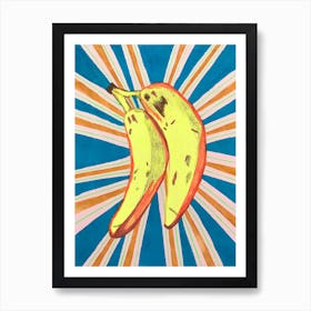 Banana Power Art Print