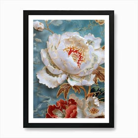 Chinese Peony 3 Art Print