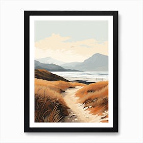 West Highland Coast Path Scotland 2 Hiking Trail Landscape Art Print