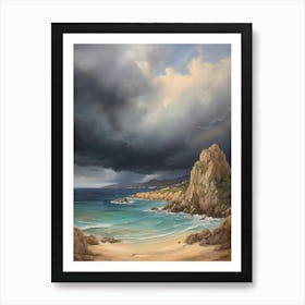 Stormy Seas.6 Art Print