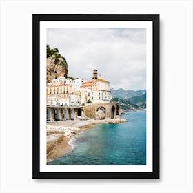 Atrani Amalfi Coast For Fy 1 Of 1 Art Print