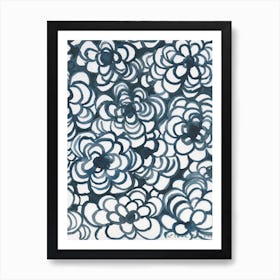 Black Roses Art Print