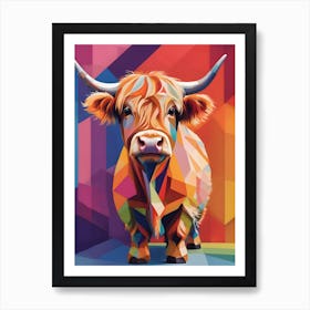 Highland Cow 31 Art Print