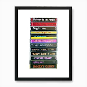 Guns N Roses - Appetite For Destruction Music Print Art Print