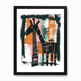 Giraffe 127 Art Print