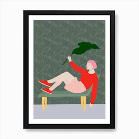 Ivy Art Print