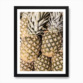 Pineapples On Bali Island Art Print