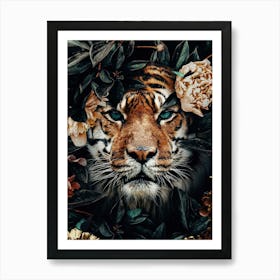 Tiger in the Jungle Art Print