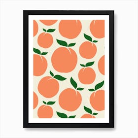 Peaches Art Print