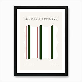 Stripes Pattern Poster 5 Art Print