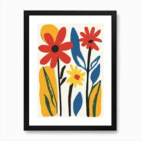 Flowers In The Sun 4 Art Print