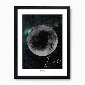 Zodiac Pisces Art Print