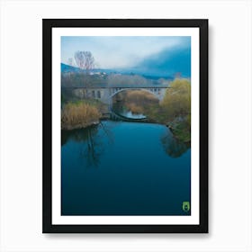 Bridge Over A River 20220101 180ppub Art Print