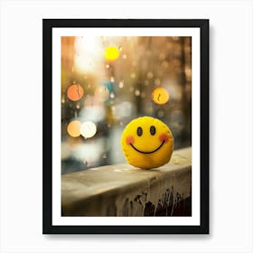 Smiley Face 1 Art Print