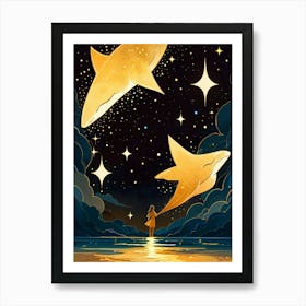 Starry Night 175 Art Print