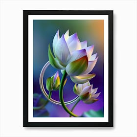 Lotus Flower 133 Art Print